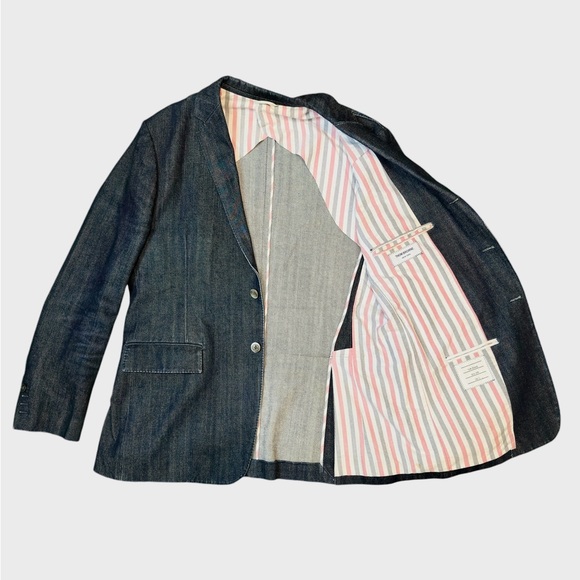 Thom Browne Denim Jacket size 2 - Picture 5 of 8